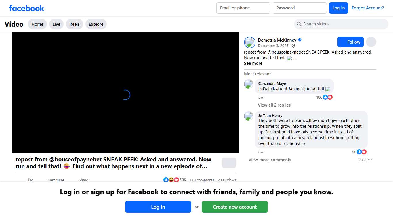 repost from @houseofpaynebet SNEAK PEEK: Asked and answered. Now run and tell that! 😂 Find out what happens next in a new episode of #HouseofPayne TONIGHT at 8:30/7:30c on #BET! Demetria McKinney Facebook
