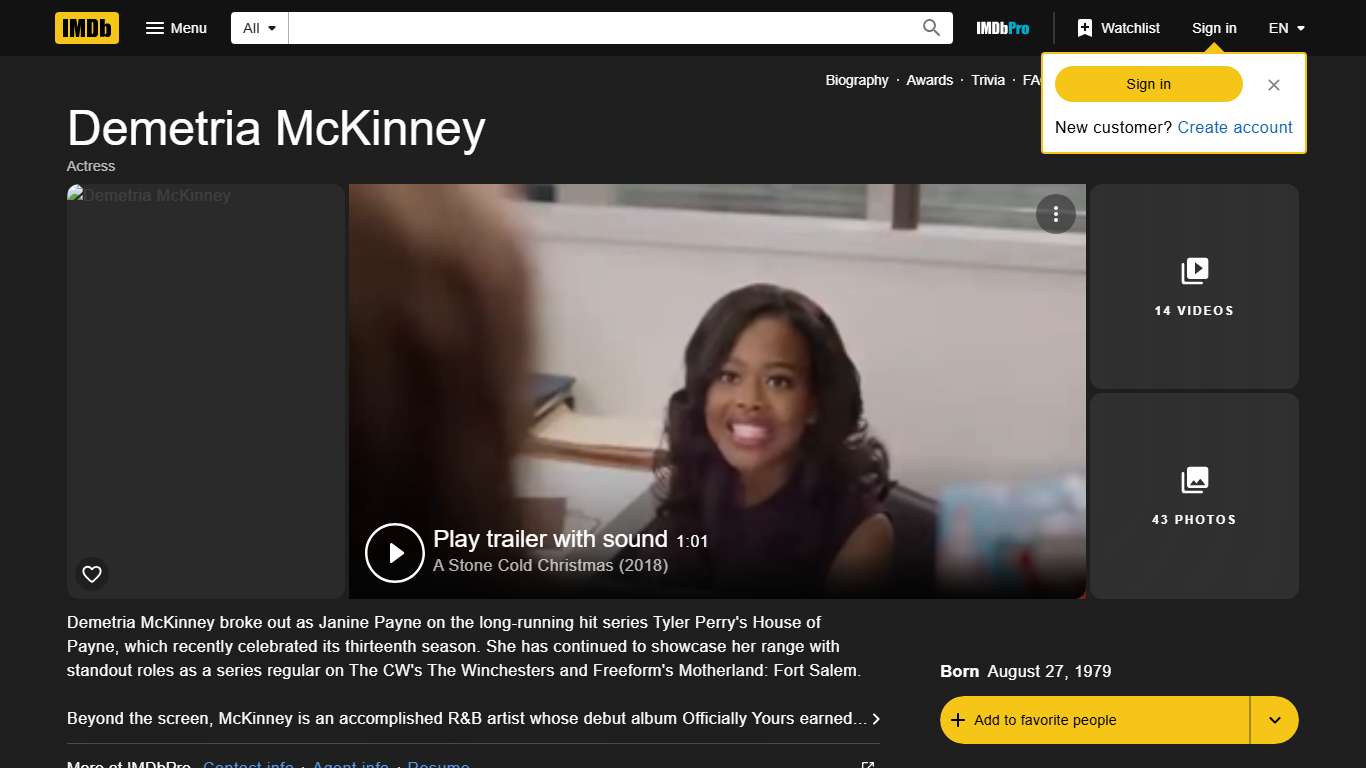 Demetria McKinney - IMDb